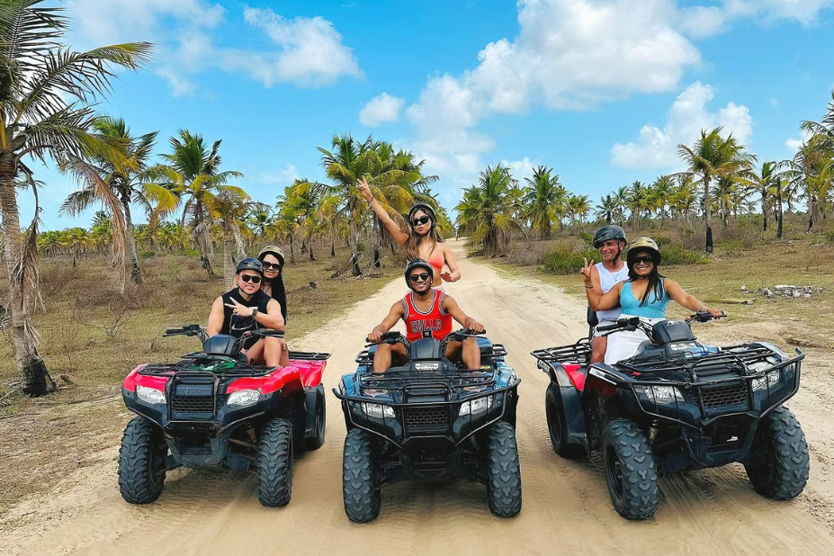 Passeio de quadriciclo em Rio do Fogo
